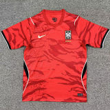 2026/27 South Korea Home Red Fans Soccer Jersey (Have Right Patch 有右臂章 白底黑字）