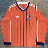 2026/27 Scotland Home Fans Long Sleeve  Soccer Jersey