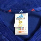 ZIDANE #10 France Home Blue Retro Soccer Jersey  2002
