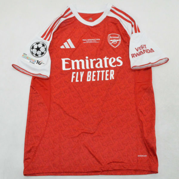 2026 UCL Final ARS 1:1 Quality Home Fans Jersey 2025/26（Have All Patch 带胸前决赛小字 臂章 袖广告）