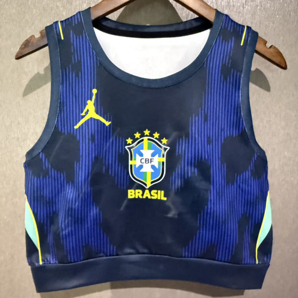 2026/27 Brazil Away Women Yoga Vest Jersey 女