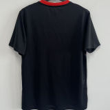 2015 Portugal Away Black Retro Soccer Jersey