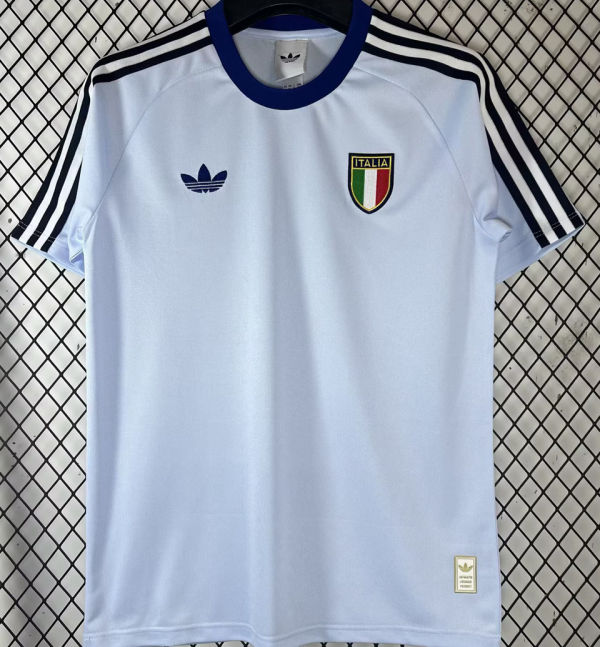 2026/27 Italy White Retro Style Soccer Jersey