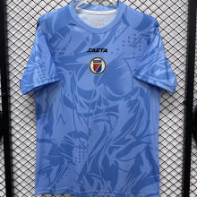 2026/27 Haiti Goalkeeper Blue Fans Soccer Jersey 海地