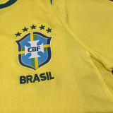 NEYMAR JR #10 Brazil 1:1 Quality Home Yellow Fans Soccer Jersey 2026/27