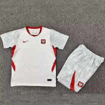 2026/27 Poland Home White Kids Soccer Jersey