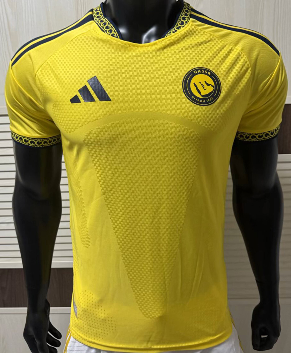 2026/27 Al Nassr Local Yellow Versión Jugador