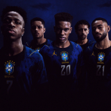 NEYMAR JR #10 Brazil Away Blue Player Version Soccer Jersey 2026/27