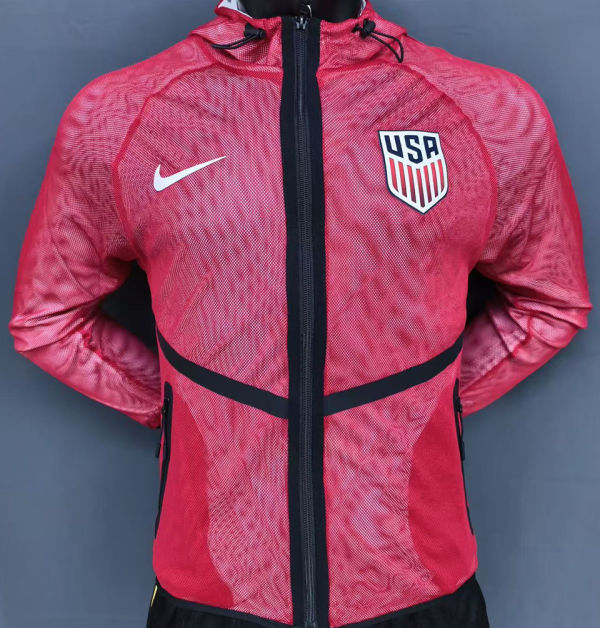 2026/27 U.S Double Layered Windbreaker  (Size is Slightly Small ,Please Purchase a Large Size)