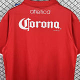 2003/2004 Deportivo Toluca Home Red Retro Soccer Jersey 托卢卡