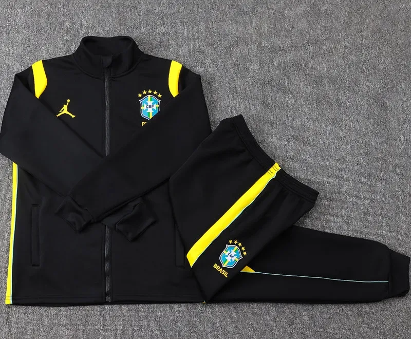 Brazil Jordan Jacket #A5 Chándal 2026/27 (Negra) 3