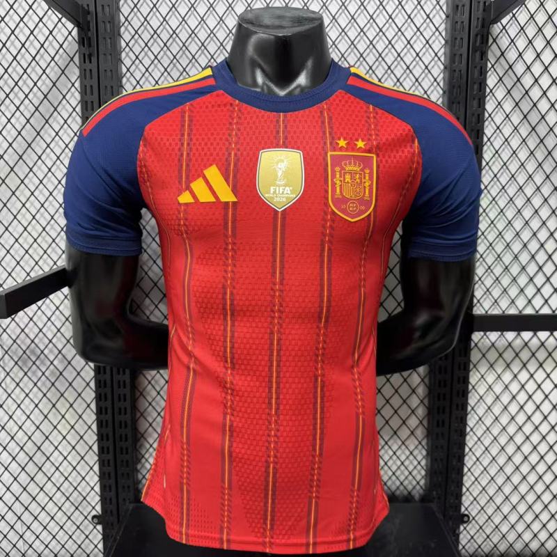 World Cup Champion Spain Local Versión Jugador 2026/27 (Roja)