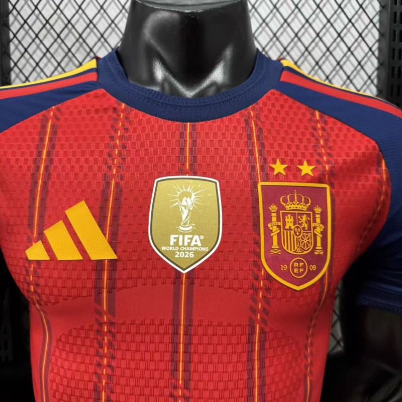 World Cup Champion Spain Local Versión Jugador 2026/27 (Roja) 4