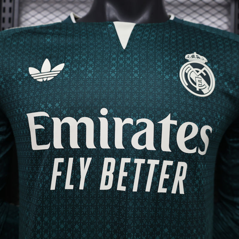 Real Madrid Visitante Versión Jugador 2026/27 (Verde) 3