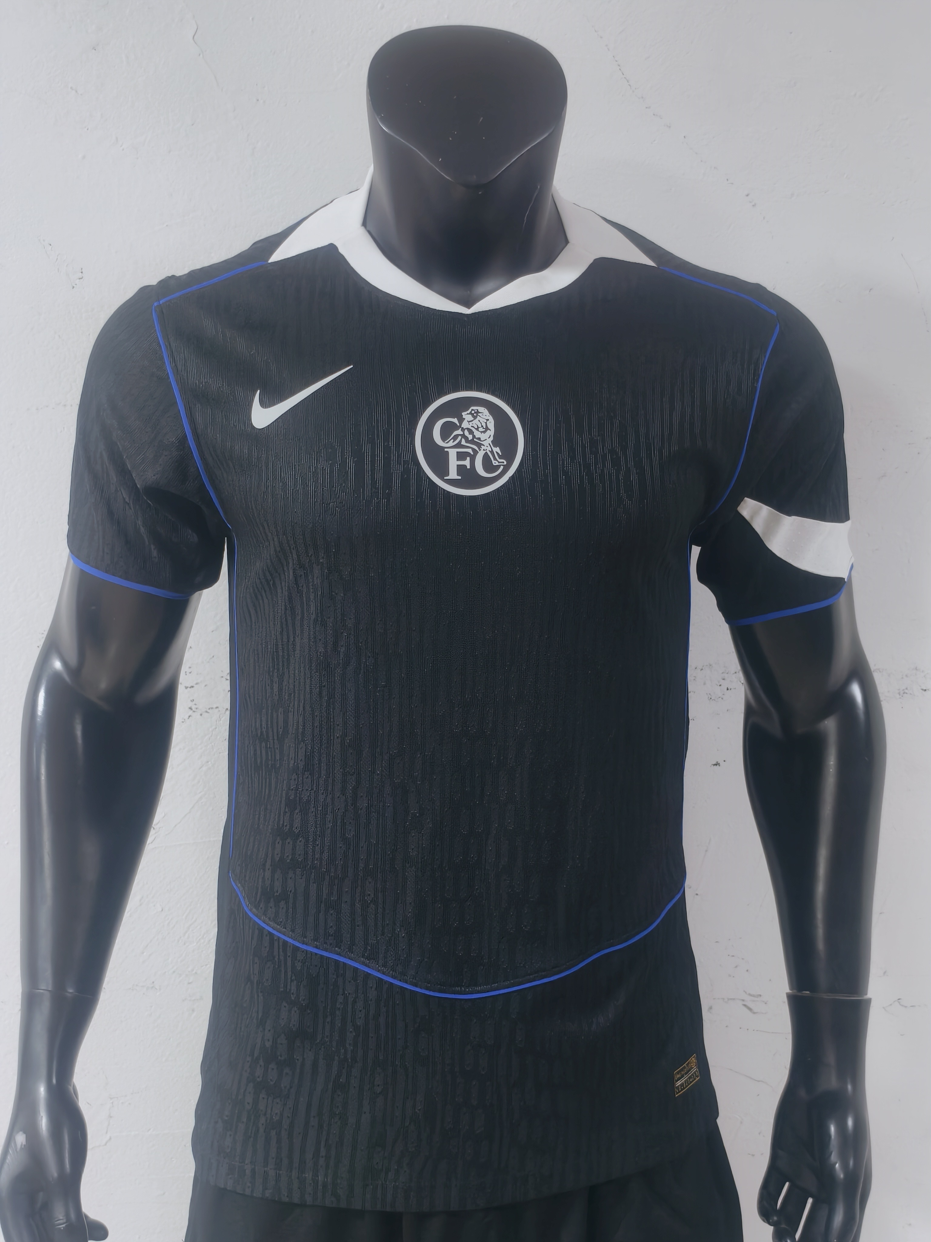 2025/26 Chelsea Tercera Black Versión Jugador