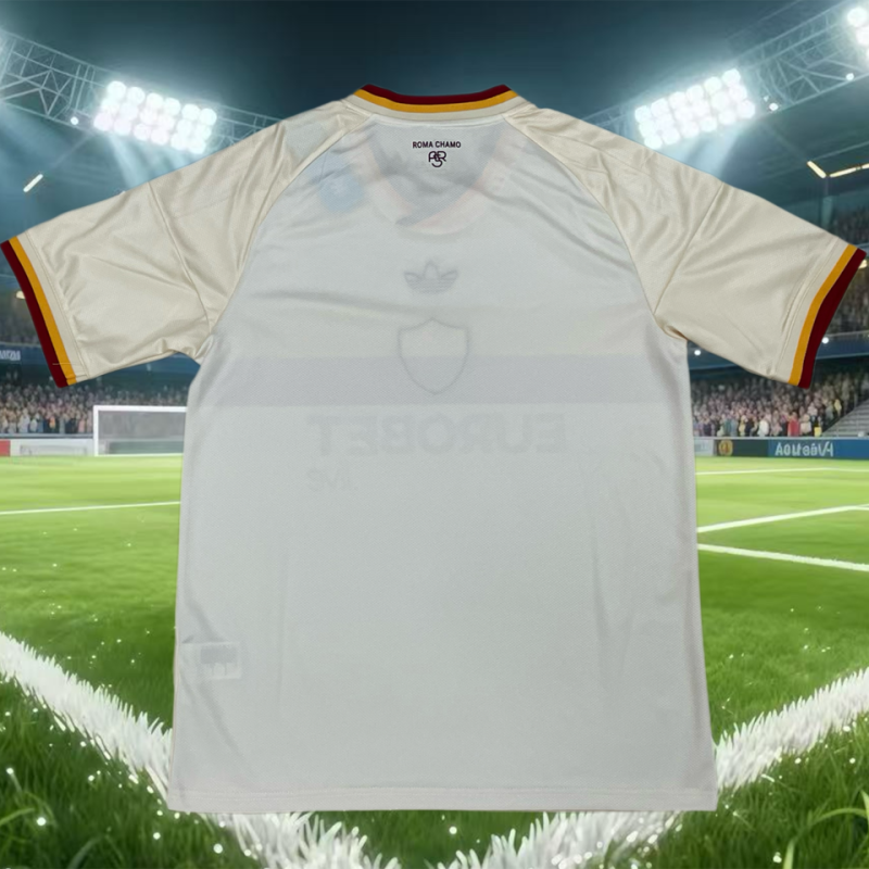 AS Roma Visitante Versión Aficionado 2026/27 (Blanca) 2