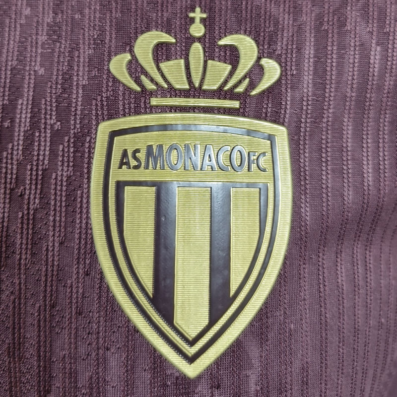 AS Monaco Visitante Versión Jugador 2026/27 3