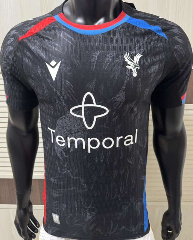Crystal Palace Visitante Versión Jugador 2026/27 (Negra)