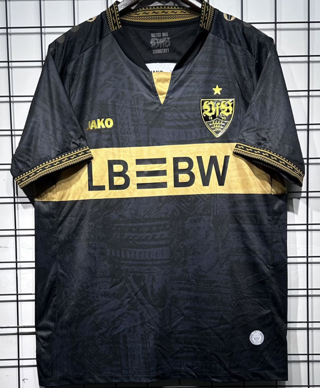 VFB Stuttgart Visitante Versión Aficionado 2026/27 (Negra)