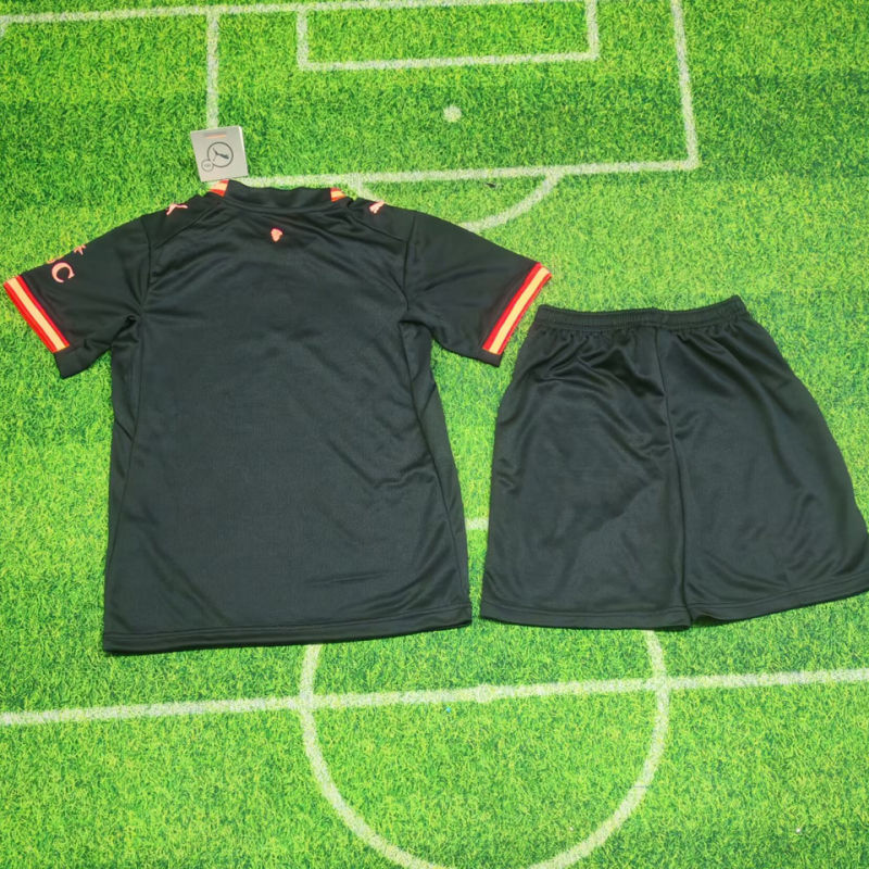 AC Milan Tercera Kids 2026/27 (Negra) 2