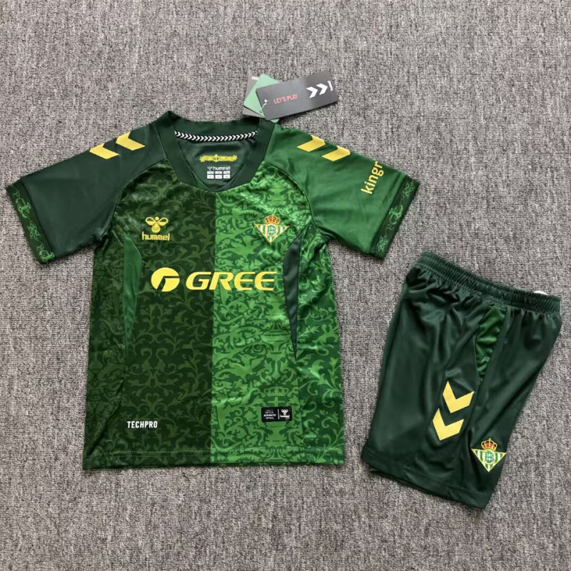R BTS UCL Visitante Kids 2026/27 (Verde) 3