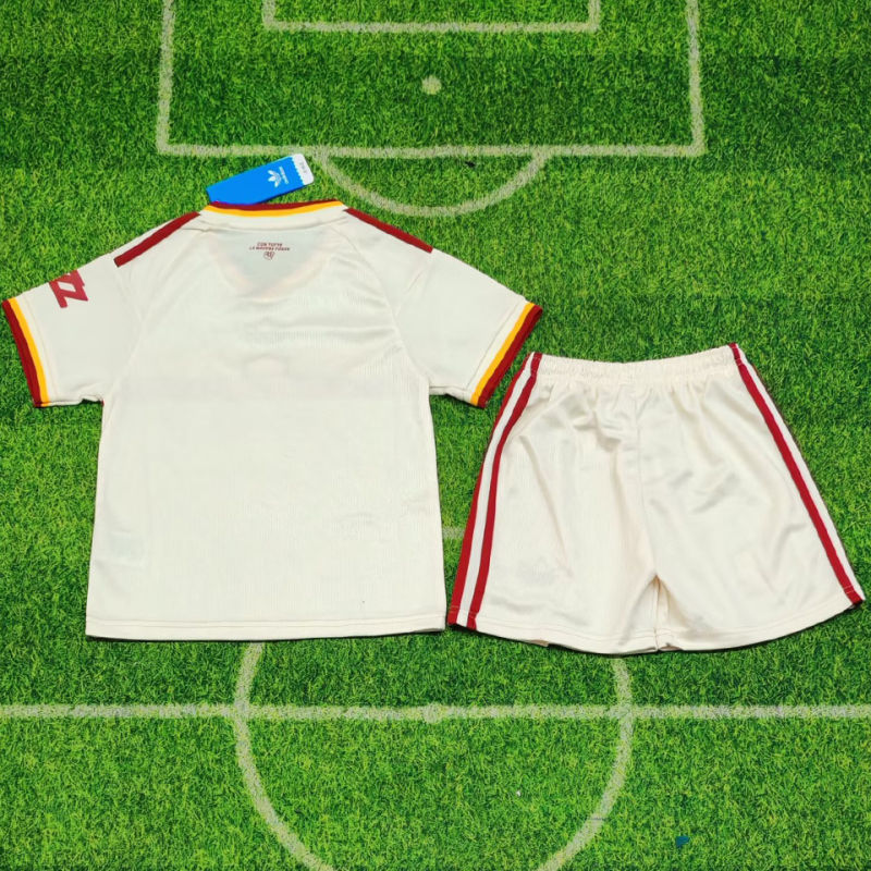 AS Roma Visitante Kids 2026/27 (Blanca) 2