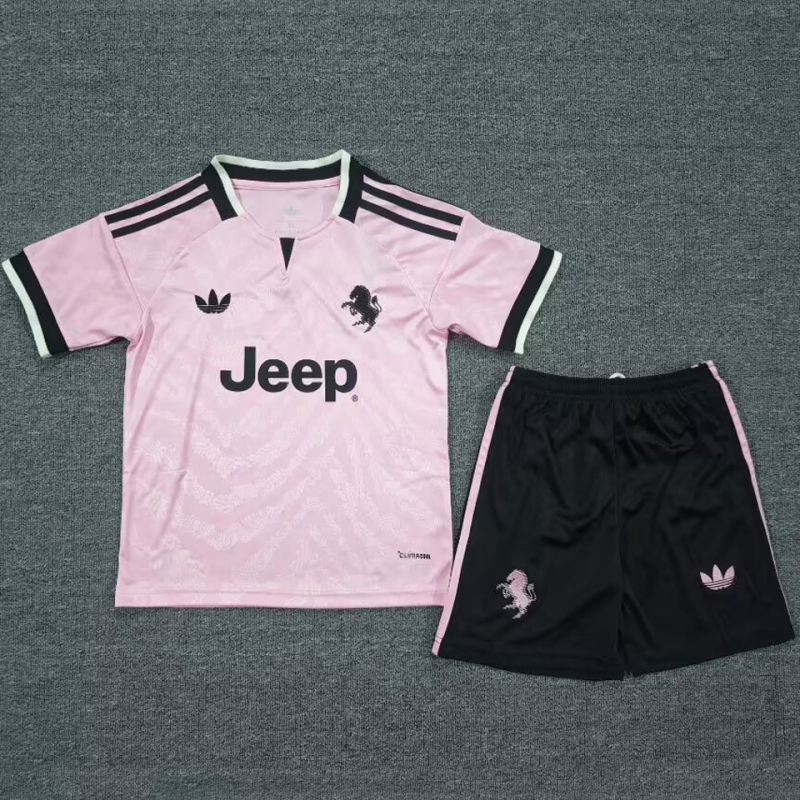 Juventus Visitante Kids 2026/27 (Rosa)