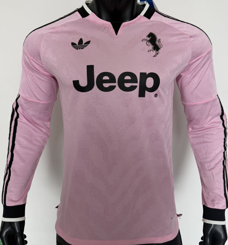 Juventus Visitante Versión Jugador 2026/27 (Rosa)