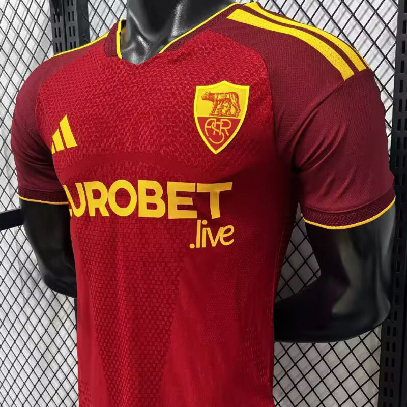 AS Roma Local Versión Jugador 2026/27 (Roja) 4