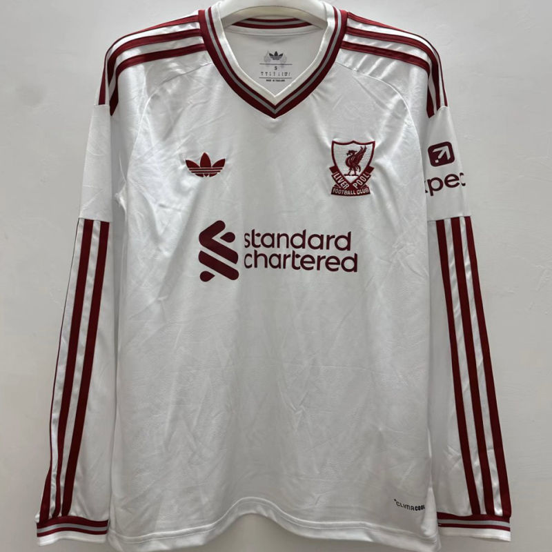 Liverpool Visitante Versión Aficionado 2026/27 (Blanca)