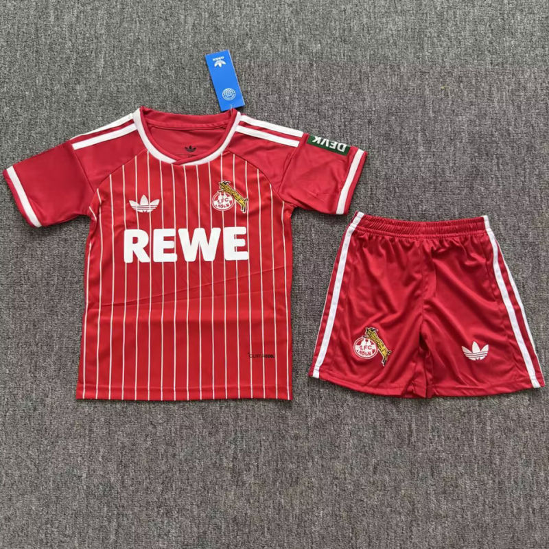 1. FC Köln Visitante Kids 2026/27 (Roja)