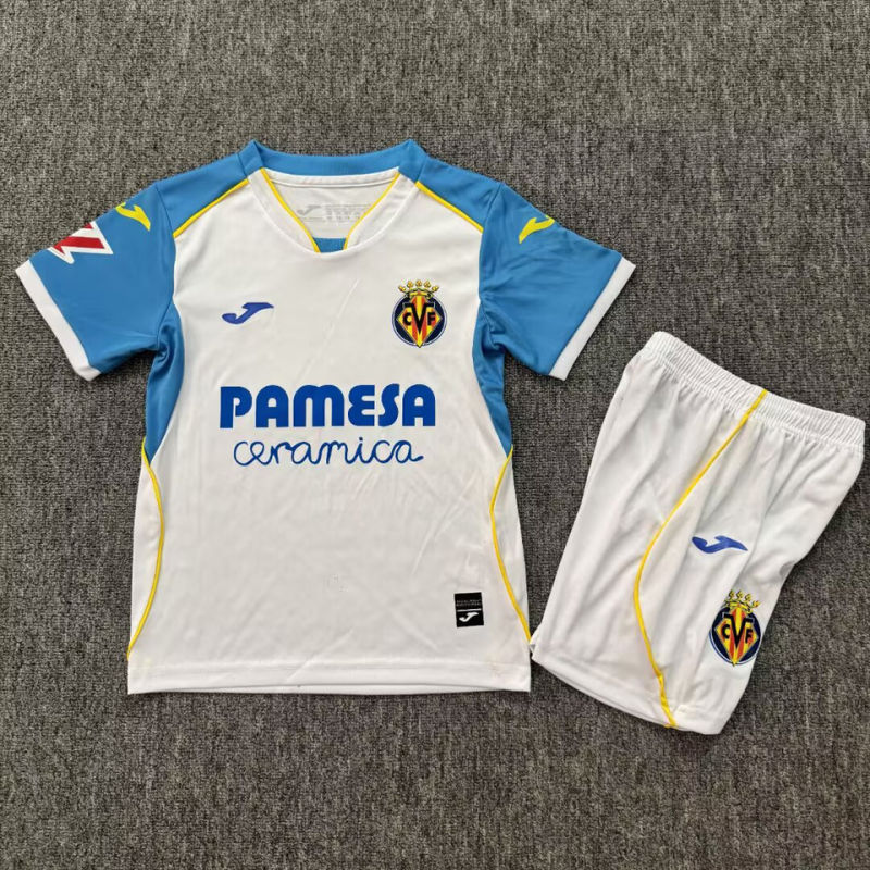 Villarreal Visitante Kids 2026/27 (Blanca) 2