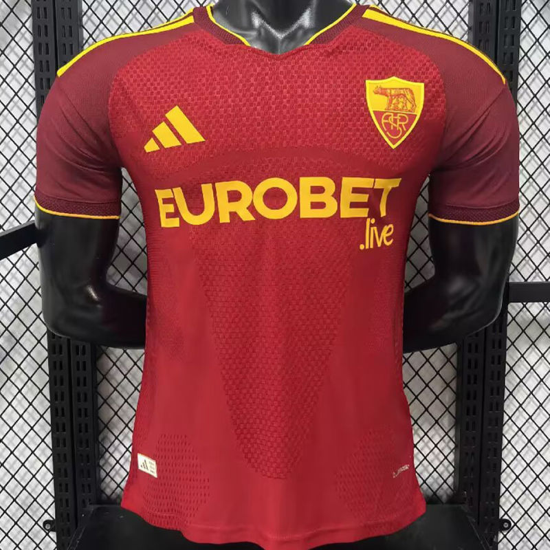 AS Roma Local Versión Jugador 2026/27 (Roja)