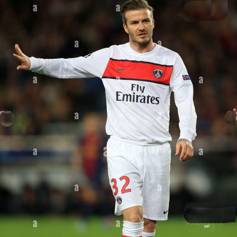 Paris Saint-Germain Retro 2011/12 Visitante (Blanca) 3
