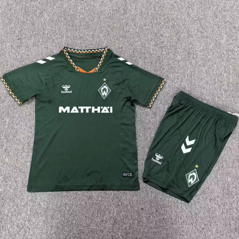 Werder Bremen Visitante Kids 2026/27 (Verde)