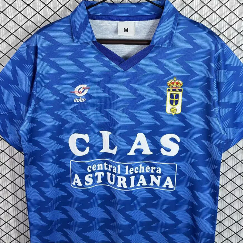 Real Oviedo Retro 1989/90 Local (Azul) 3