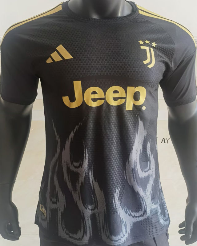 Juventus Tercera Versión Jugador 2026/27 (Negra)