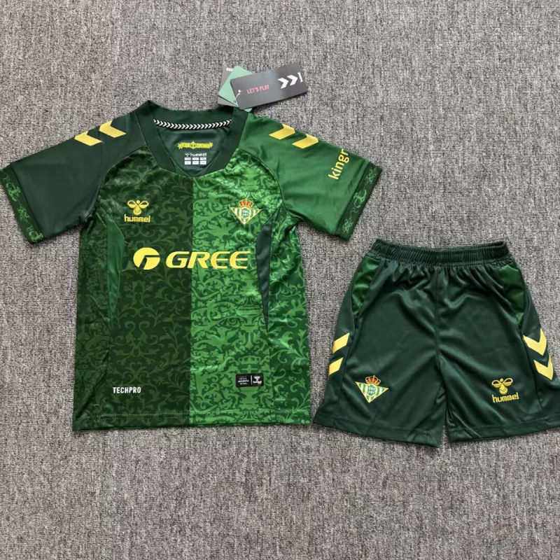 R BTS UCL Visitante Kids 2026/27 (Verde) 2