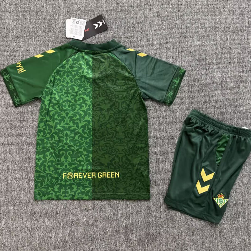 R BTS UCL Visitante Kids 2026/27 (Verde) 4