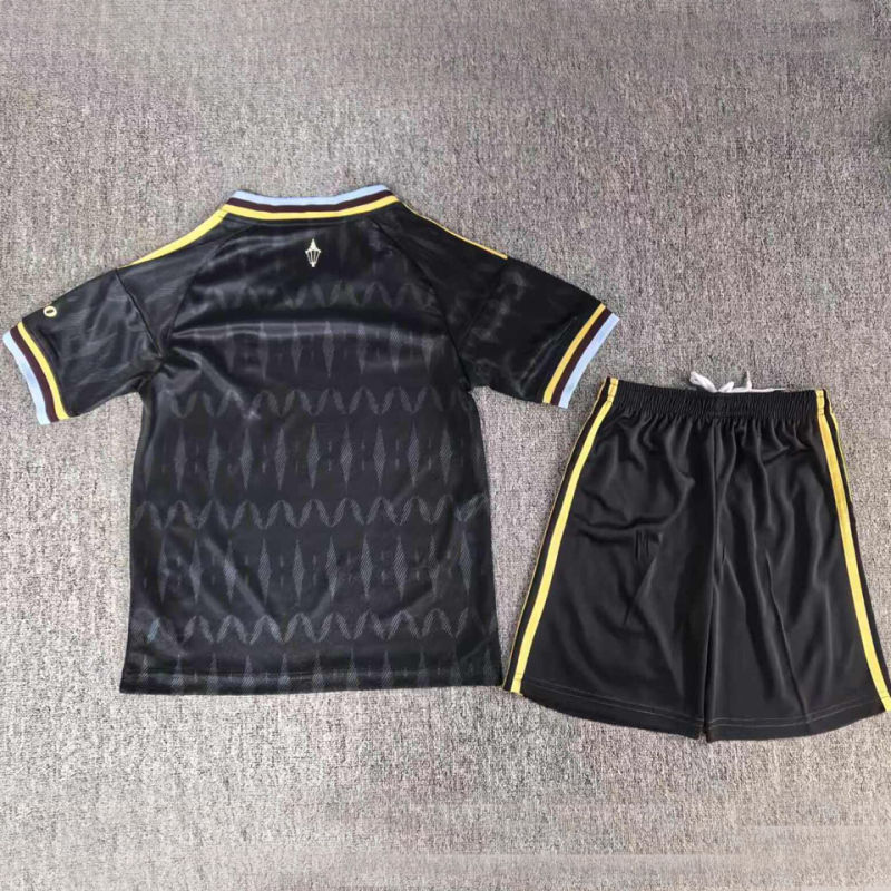 Aston Villa Visitante Kids 2026/27 (Negra) 2