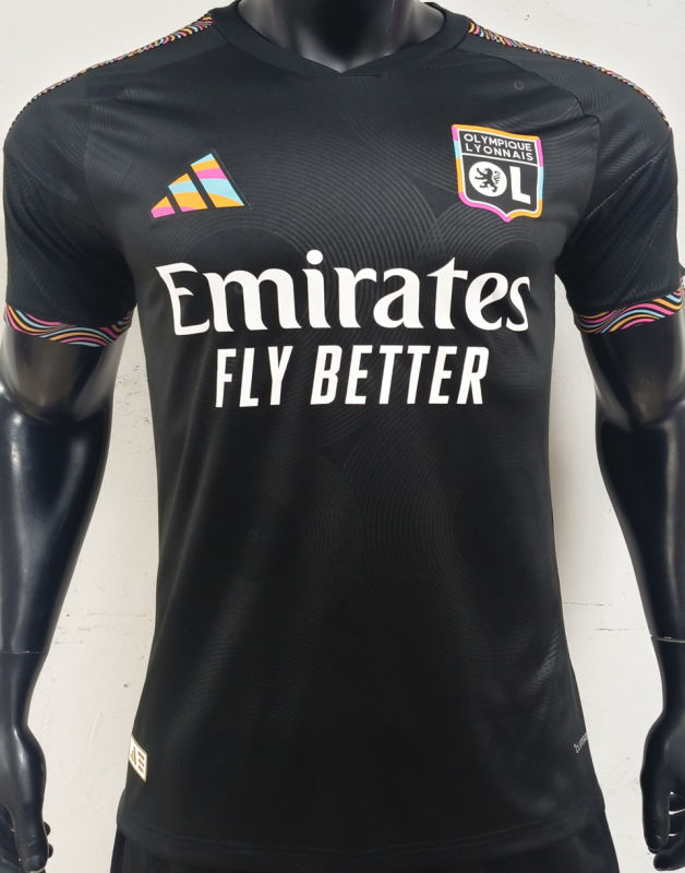 Olympique Lyonnais Tercera Versión Jugador 2026/27 (Negra)