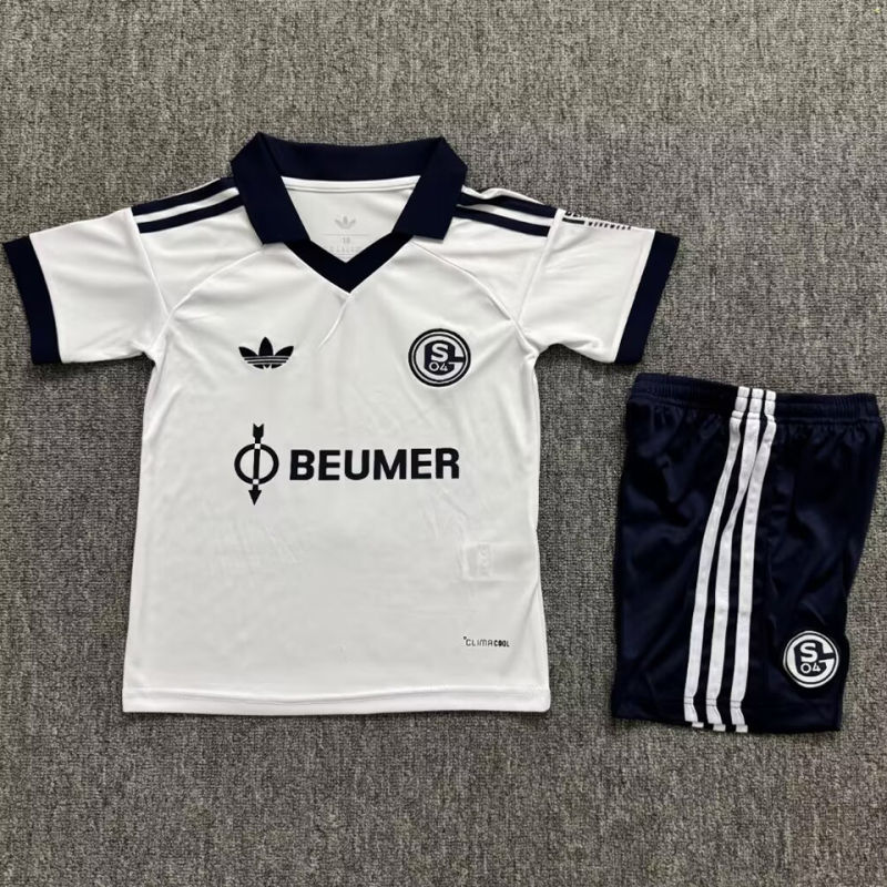 Schalke 04 Visitante Kids 2026/27 (Blanca) 2