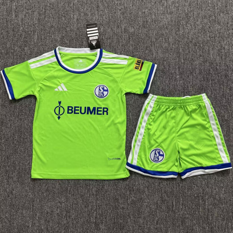 Schalke 04 Tercera Kids 2026/27 (Verde)