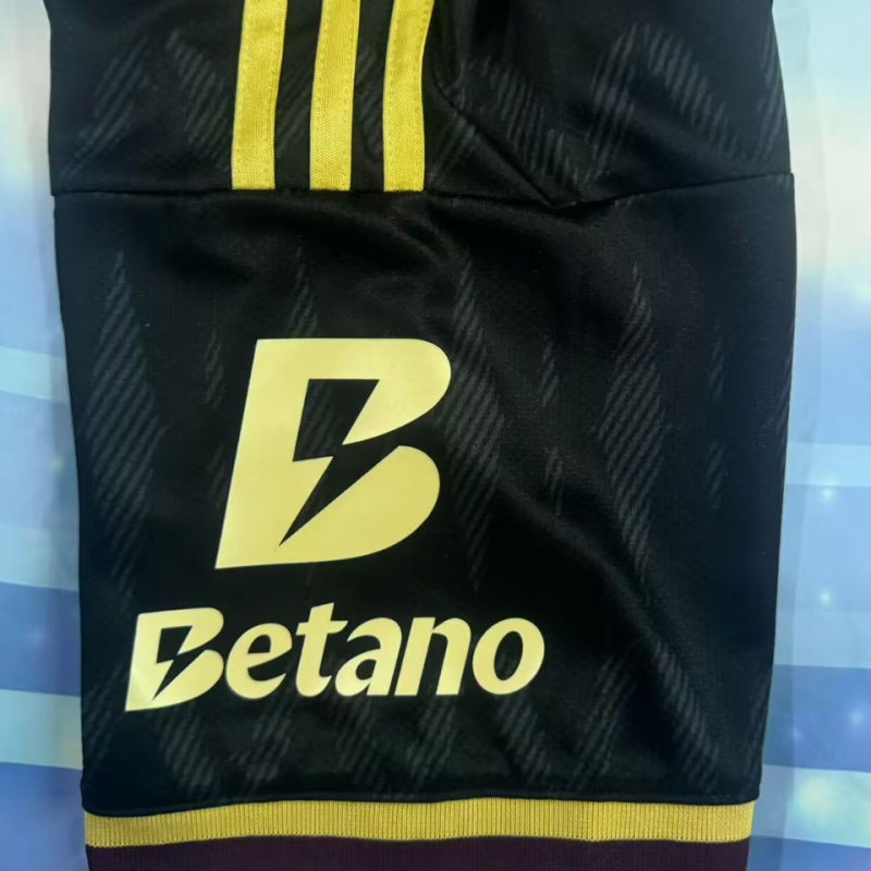 Aston Villa Visitante Versión Aficionado 2026/27 (Negra) 3