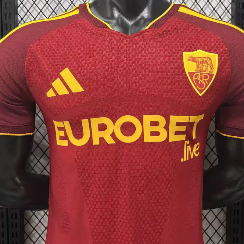 AS Roma Local Versión Jugador 2026/27 (Roja) 3