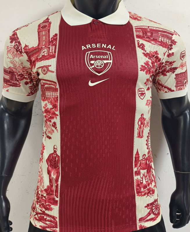 Arsenal Local Versión Jugador 2026/27 (Roja)