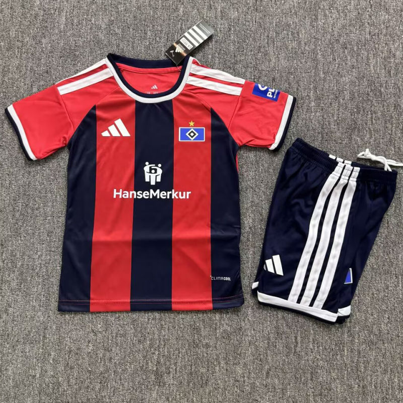 Hamburger SV Tercera Kids 2026/27 (Roja) 2