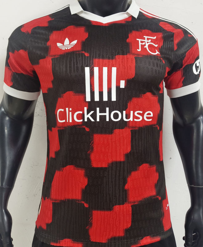 Fulham Visitante Versión Jugador 2026/27 (Roja)