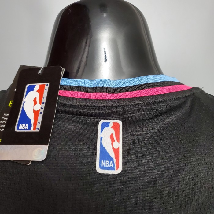 Dwyane Wade Miami Heat Swingman Jersey Black