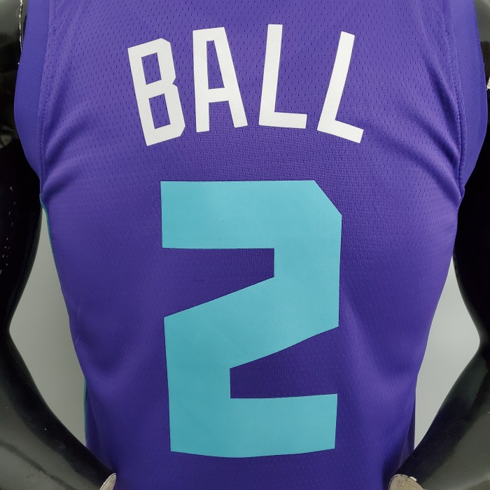 LaMelo Ball Charlotte Hornets Swingman Jersey Purple
